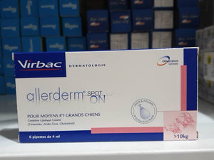 Virbac Allerderm - Topical Skin Repair 6 Doses