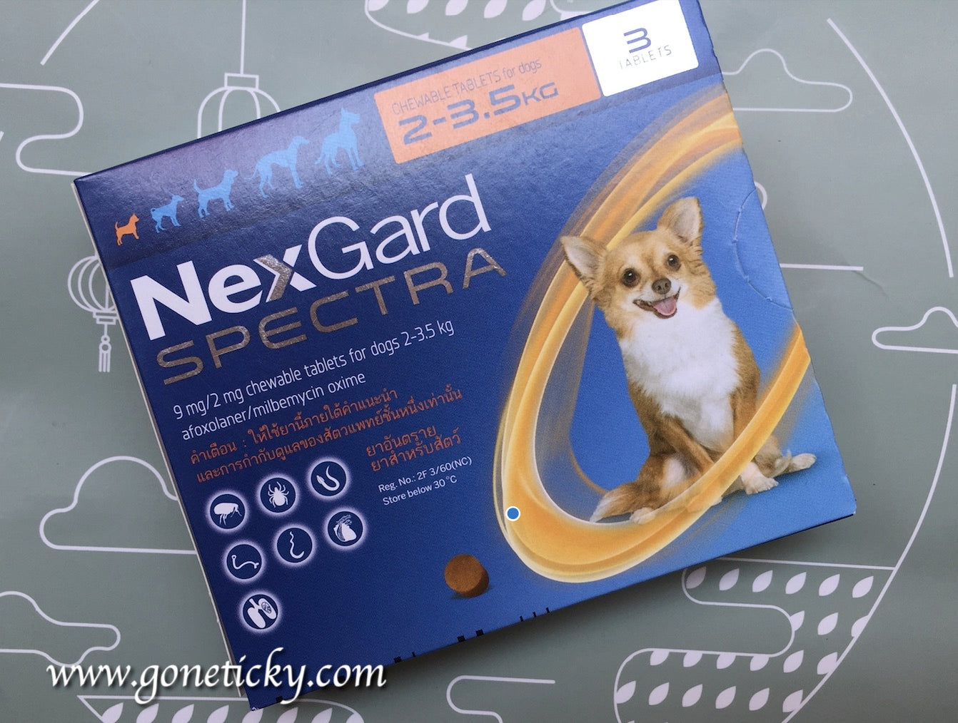 NexGard Spectra Goneticky