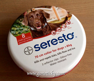 1 Can Seresto® Fleas and Ticks Collar for Dogs 8 Months 8kg